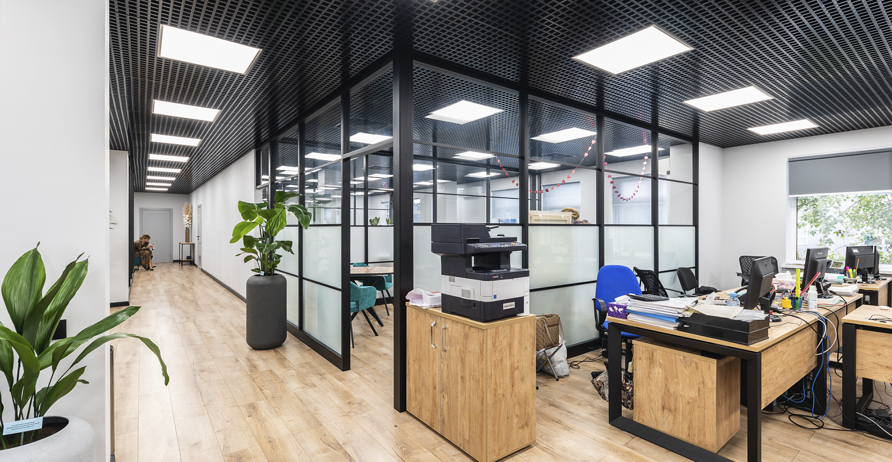 Фото проекта: Проект Nayada по установке каркасных перегородок в Первый Клиентский Банк. Изображение № 5