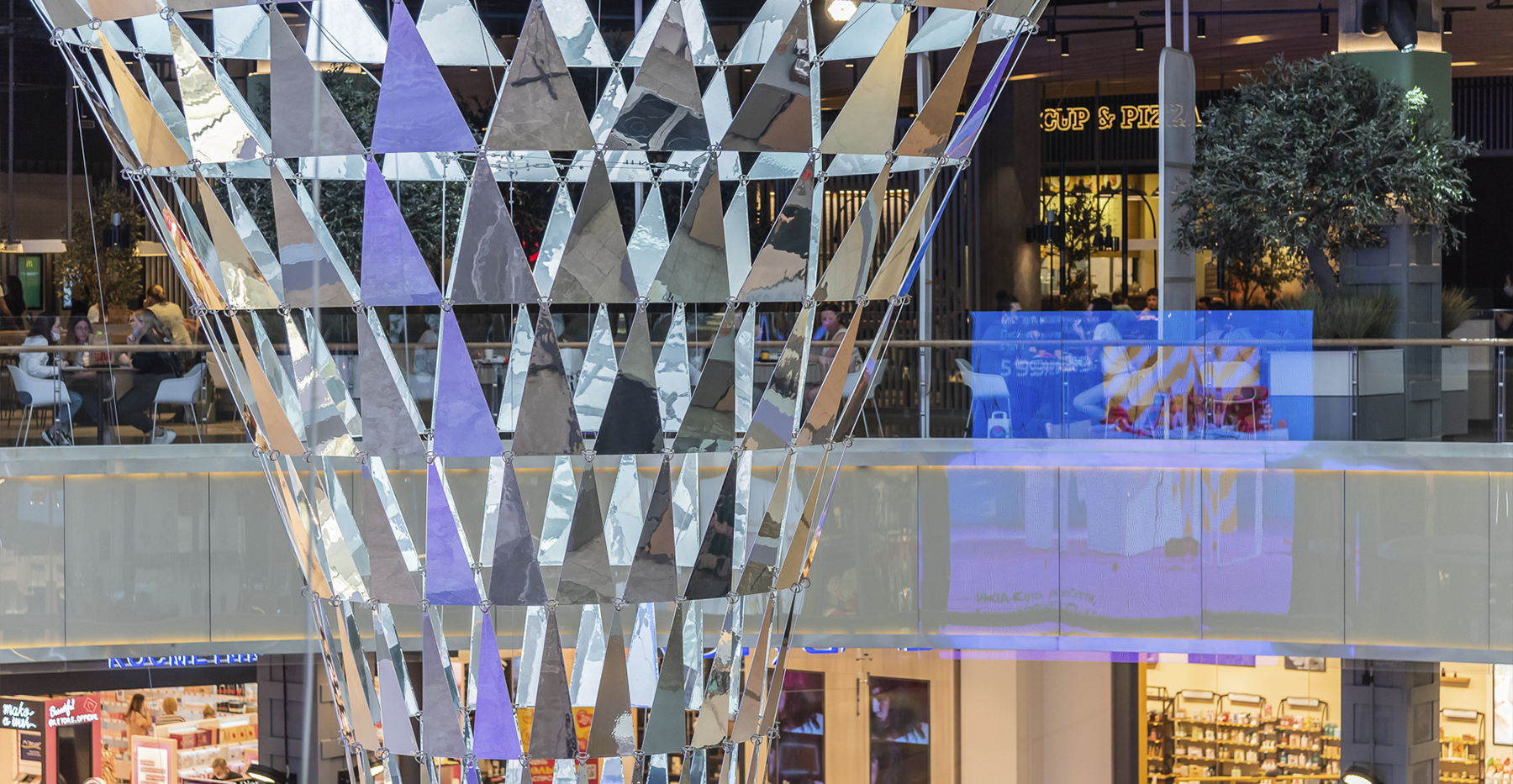 Фото проекта: Остекление атриума и лифтовых шахт в ТРЦ Европолис. Изображение № 4