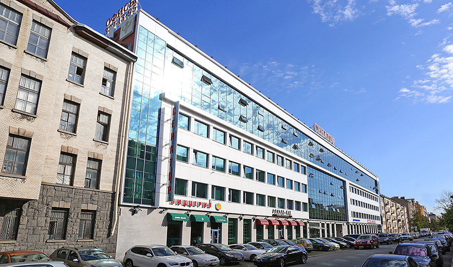 Nayada установила перегородки в новом офисе ООО «Б. Браун Медикал»